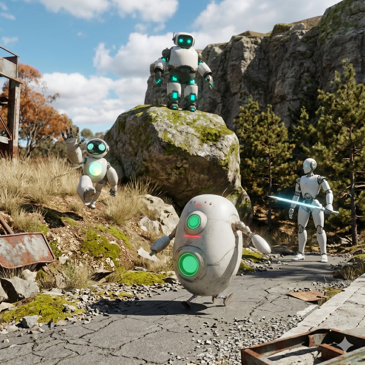 UtopiaVR robots